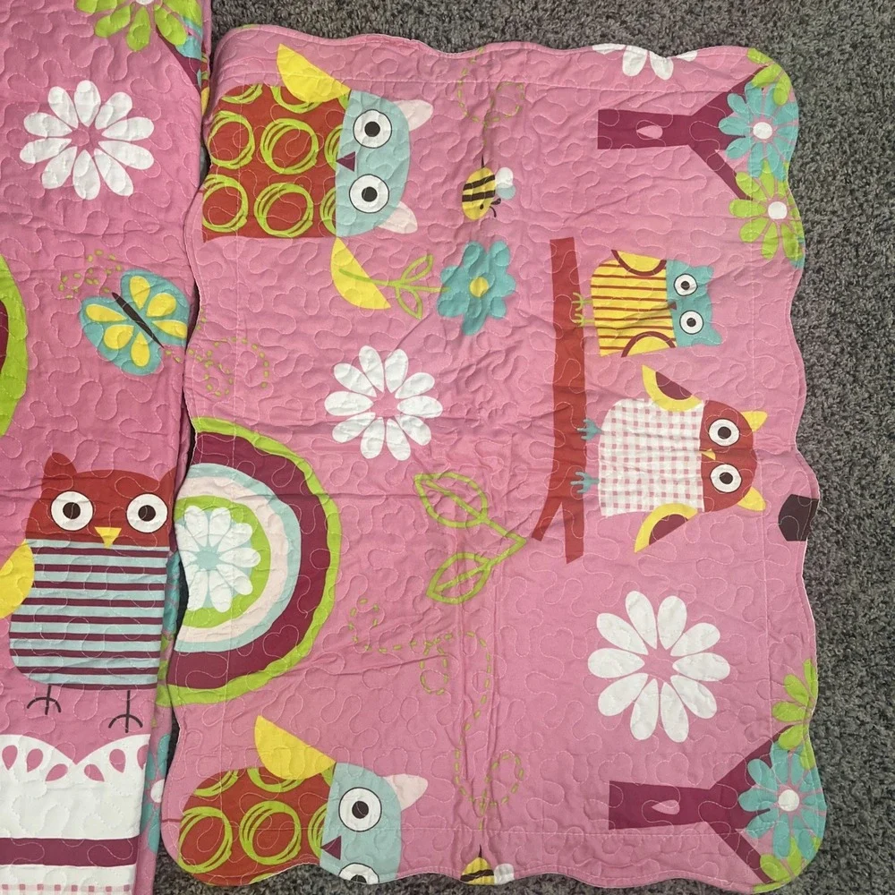 Smiling home twin size quilt & Sam set Floral 65